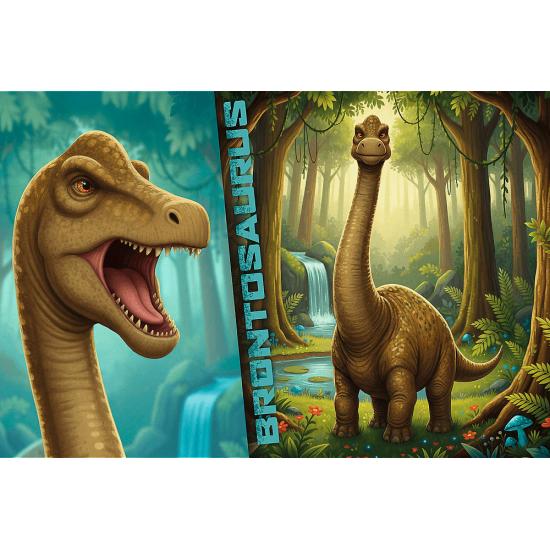Puzzle Trefl Brontossauro XXL de 100 Peças