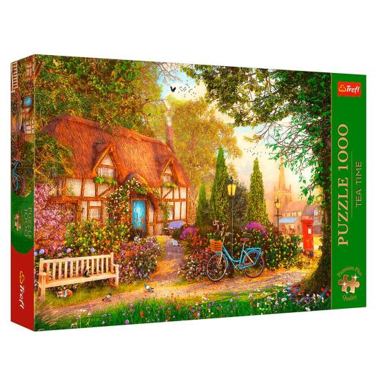 Puzzle Trefl Cabine Com Telhado De Palha de 1000 Peças