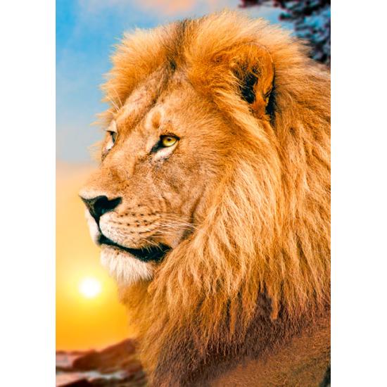 Puzzle Trefl Cabeça de Leão 500 Peças