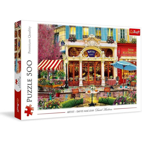 Puzzle Trefl Majestic Cafe de 500 Peças