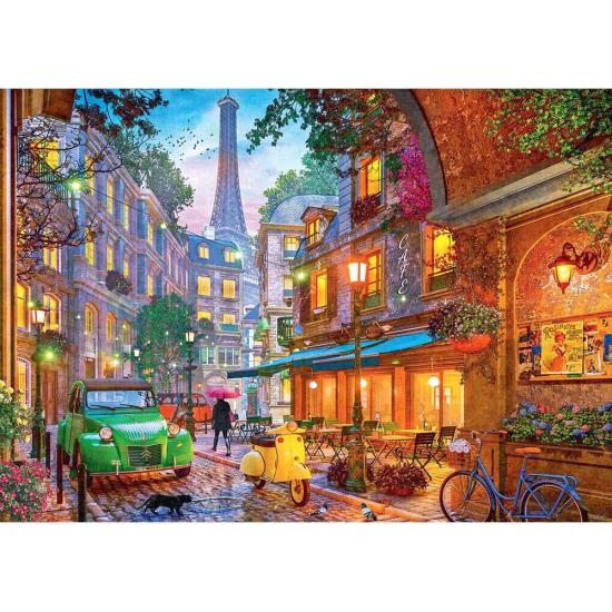 Puzzle Trefl Café de Esquina em Paris de 500 Peças
