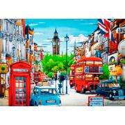 Puzzle Trefl Rua de Londres de 1000 Peças