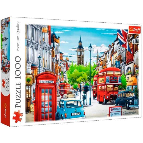 Puzzle Trefl Rua de Londres de 1000 Peças