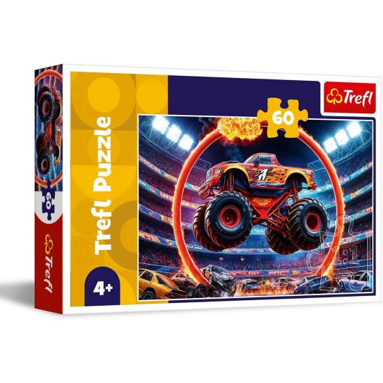 Puzzle Trefl Monster Truck XXL de 60 Peças