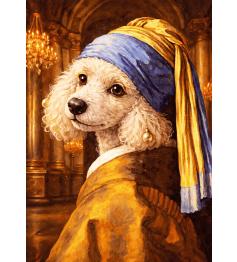 Puzzle Trefl Poodle Com Uma Pérola de 500 Peças