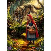 Puzzle Trefl Chapeuzinho Vermelho E O Lobo de 500 Peças