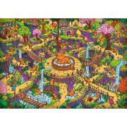 Puzzle Trefl Funny Capibaras de 500 Peças