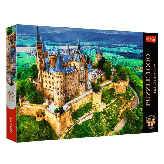 Puzzle Trefl Castelo Hohenzollern, Alemanha de 1000 Peças