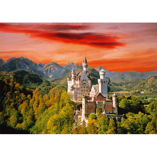 Puzzle Trefl Castelo do Rei Louco de 2000 Peças