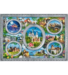 Puzzle Trefl Castelos do Mundo de 1000 Peças