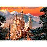 Puzzle Trefl Castelo Neuschwanstein, Alemanha de 3000 Peças