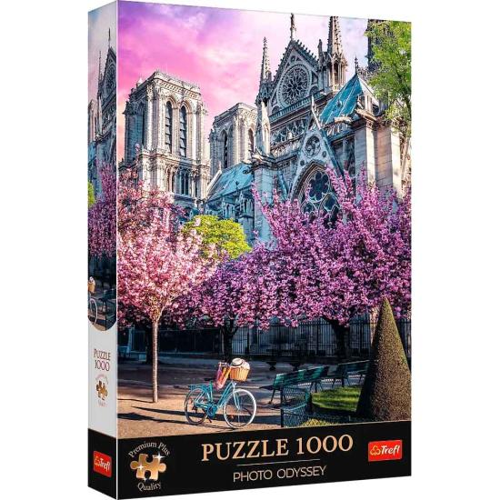 Puzzle Trefl Catedral de Notre-Dame de Paris 1000 Peça