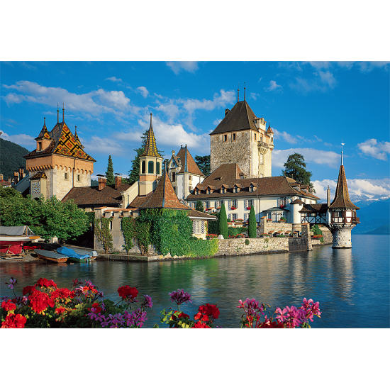 Puzzle Trefl Castelos OverHofen, Suíça 1500 peças