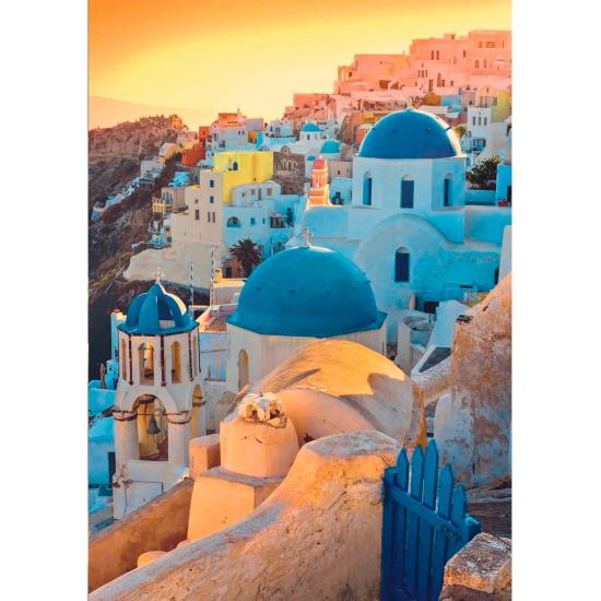 Puzzle Trefl Cidade de Oia, Santorini 1000 Peça