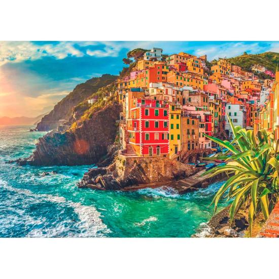 Puzzle Trefl Cidade de Riomaggiore, Itália 1000 Peça