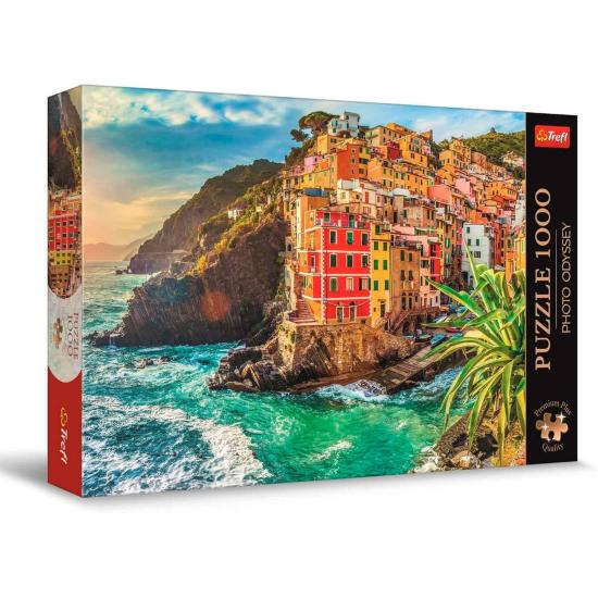 Puzzle Trefl Cidade de Riomaggiore, Itália 1000 Peça