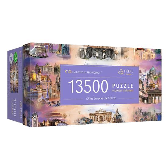 Puzzle Trefl Cidades Além Das Nuvens de 13500 Pçs