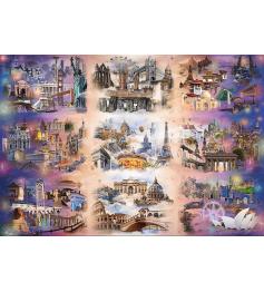 Puzzle Trefl Cidades Além Das Nuvens de 13500 Pçs