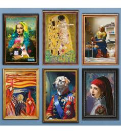 Puzzle Trefl Coleção de Arte Divertida 6000 Peças