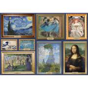 Puzzle Trefl Coleção de Obras-Primas de Arte 1000 Peças