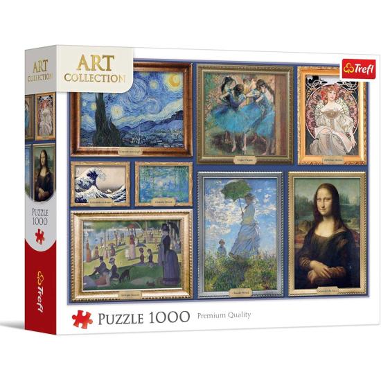 Puzzle Trefl Coleção de Obras-Primas de Arte 1000 Peças