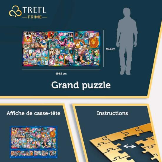 Puzzle Trefl A Maior Coleção Da Disney de 9000 Pçs Puzzle Trefl A Maior Coleção Da Disney de 9000 Pçs