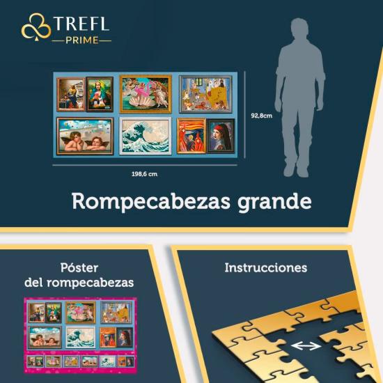 Puzzle Trefl Coleção Arte não tão Clássica de 9000 Pçs
