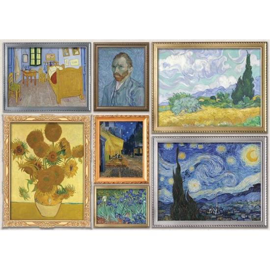 Puzzle Trefl Coleção Vincent van Gogh 1000 Peças