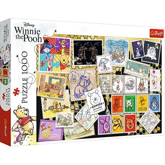 Puzzle Trefl Coleção de Selos Winnie the Pooh de 1000 Pçs