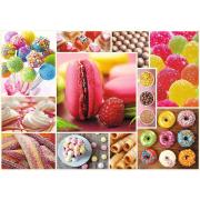 Puzzle Trefl Colagem de Doces de 1000 peças