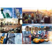 Trefl Puzzle Colagem de Imagens de Nova York 4000 Peças