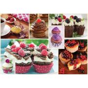 Puzzle Trefl Colagem de Muffins 1000 Peças