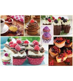 Puzzle Trefl Colagem de Muffins 1000 Peças