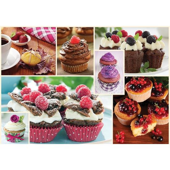 Puzzle Trefl Colagem de Muffins 1000 Peças