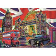 Puzzle Trefl Cores de Londres 1.000 peças