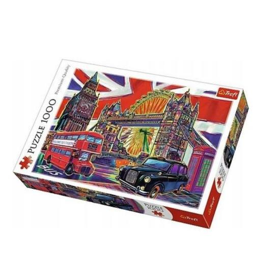 Puzzle Trefl Cores de Londres 1.000 peças