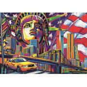 Puzzle Trefl Cores de Nova York 1.000 peças