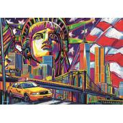 Puzzle Trefl Cores de Nova York 1.000 peças