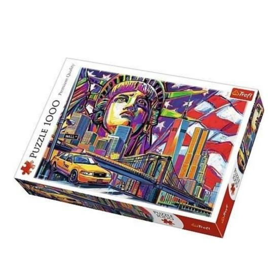 Puzzle Trefl Cores de Nova York 1.000 peças
