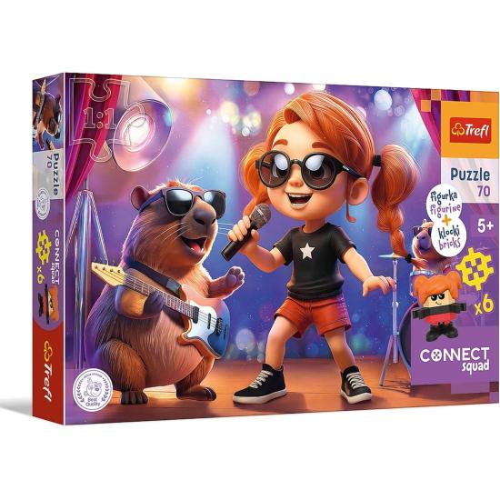 Puzzle Trefl Connect Sue XXL de 70 Peças