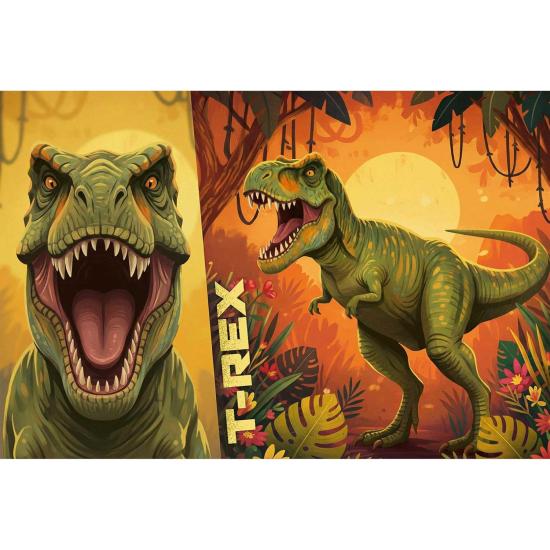 Puzzle Trefl Dino T-Rex XXL de 100 Peças