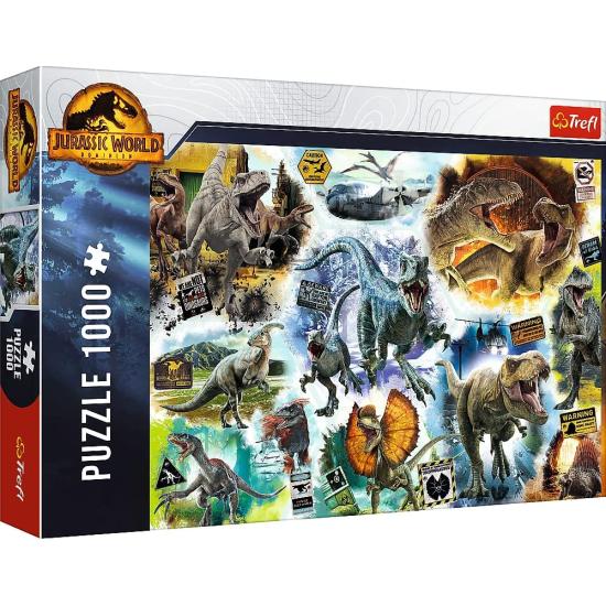 Puzzle Trefl Dinossauros Jurássic World de 1000 Peças