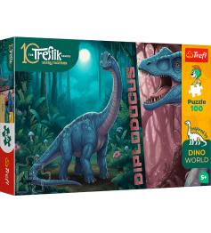 Puzzle Trefl Diplodoco XXL de 100 Peças
