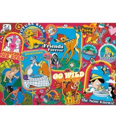 Puzzle Trefl Disney: Ao longo dos anos de 500 Peças