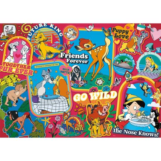 Puzzle Trefl Disney: Ao longo dos anos de 500 Peças