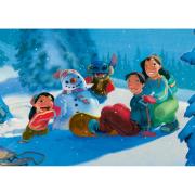 Puzzle Trefl Disney Stitch de Inverno 1000 Peças