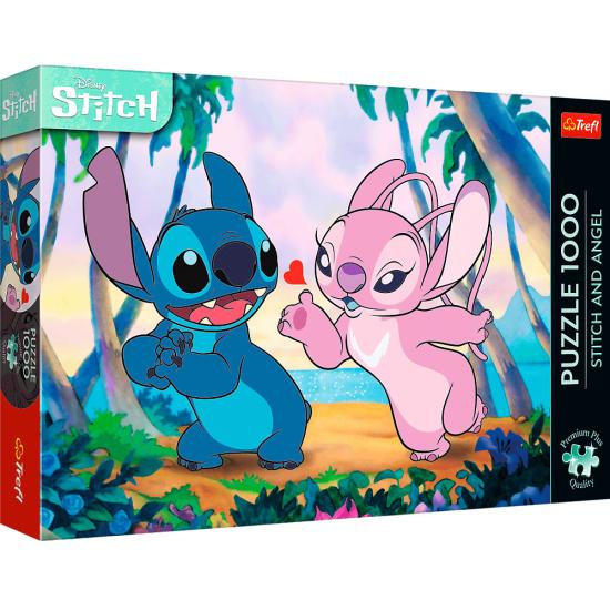 Puzzle Trefl Disney Stitch E Angel 1000 Peças