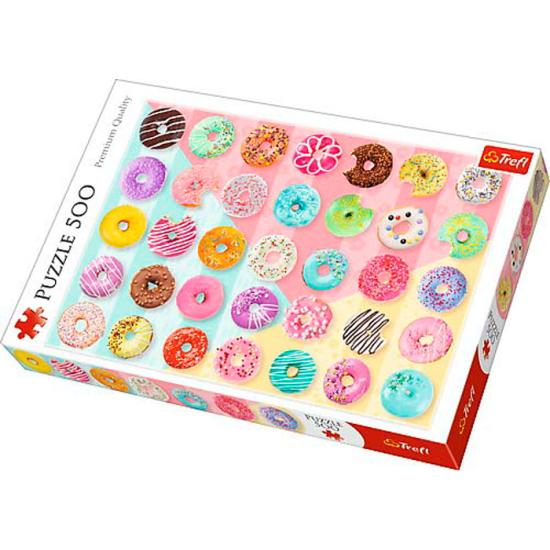 Puzzle Trefl Donuts e Donuts de 500 peças