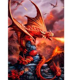 Puzzle Trefl Dragão de Fogo 1000 Peças