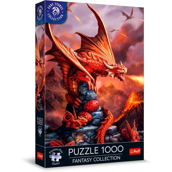 Puzzle Trefl Dragão de Fogo 1000 Peças